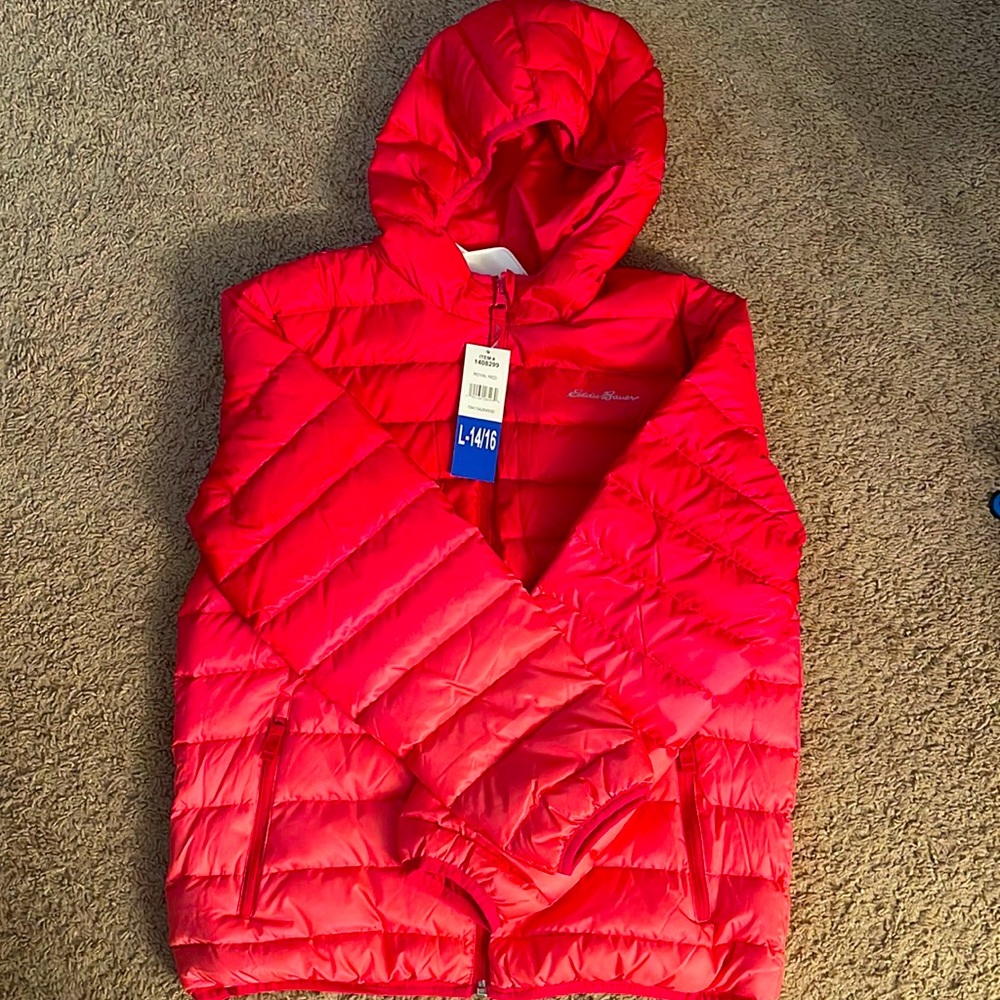 Eddie Bauer Reversible Puffer Jacket